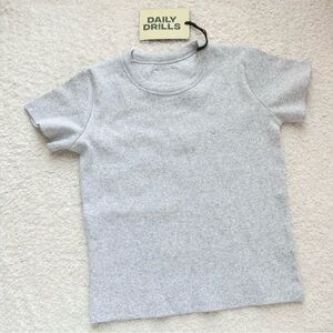 Daily Drills Ribbed Baby Tee